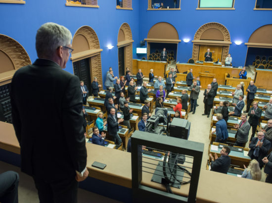 Riigikogu täiskogu istung, istungit külastas Poola parlamendi ülemkoja (Senat) esimees Stanisław Karczewski